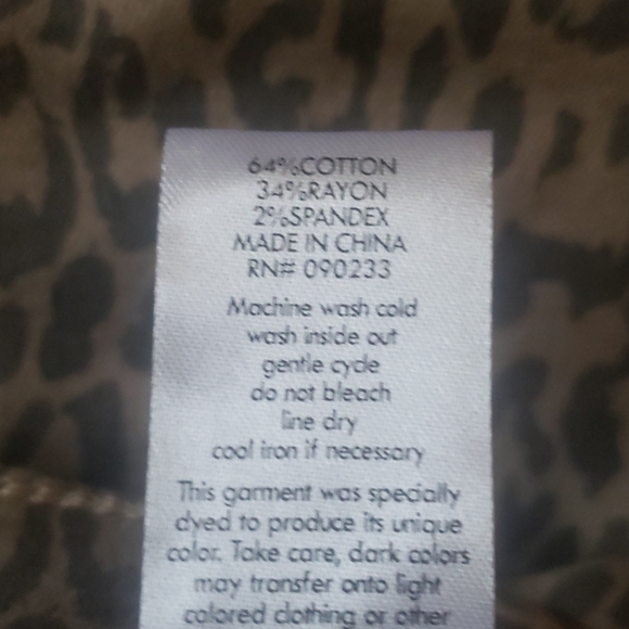 NEW LEOPARD PACSUN HIGH RISE JEGGINGS 23, 24 - Picture 7 of 8